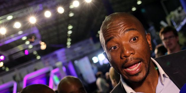 Democratic Alliance leader Mmusi Maimane. REUTERS/Siphiwe Sibeko