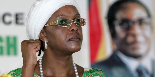 Zimbabwe's First Lady, Grace Mugabe.