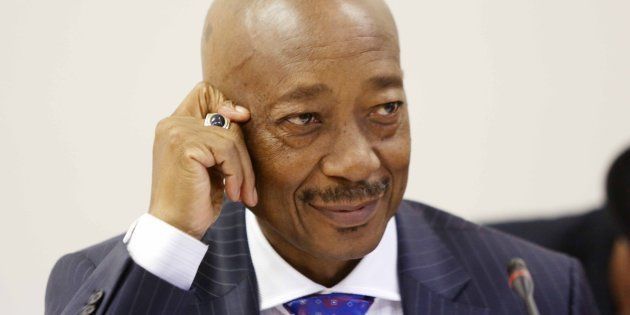 Tom Moyane, suspended Sars commissioner ... he initiated a purge of senior executives after his appointment by then-president Jacob Zuma in September 2014.