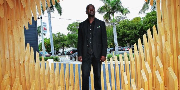 David Adjaye at the Miami Beach Convention Centre in 2011 Photo: Alexander Tamargo/Getty Images for Design Miami