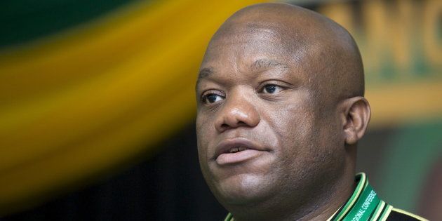 Newly elected leader of the African National Congress in Kwa-Zulu-Natal Sihle Zikalala.