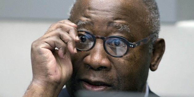 Former Ivory Coast president Laurent Gbagbo