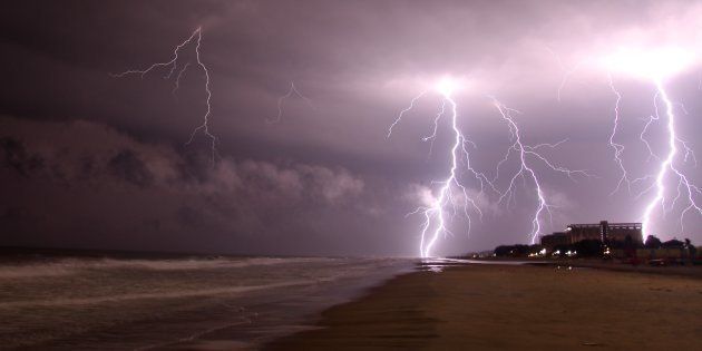 Lightning victims in urban areas are often outdoors at the time of strikes.