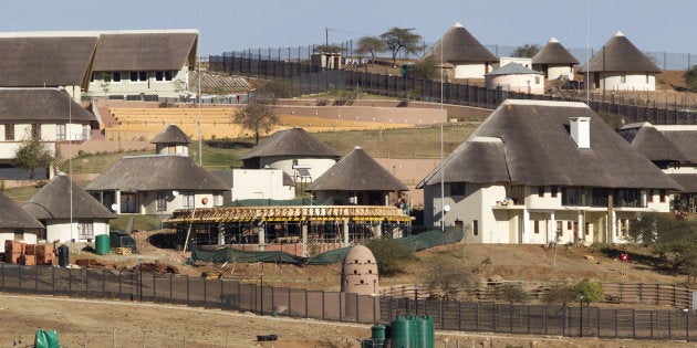 Jacob Zuma's Nkandla home. August 2, 2012.