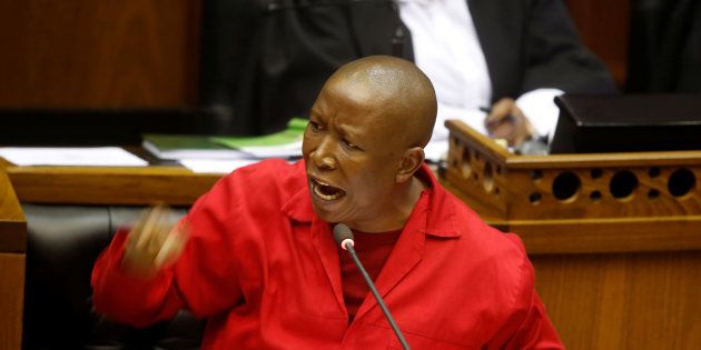 EFF leader Julius Malema.