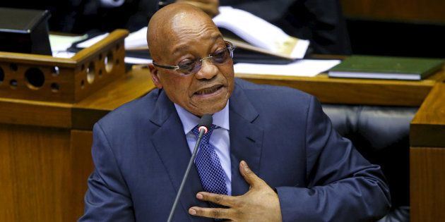 President Jacob Zuma answered questions at Parliament in Cape Town on Wednesday. Although,