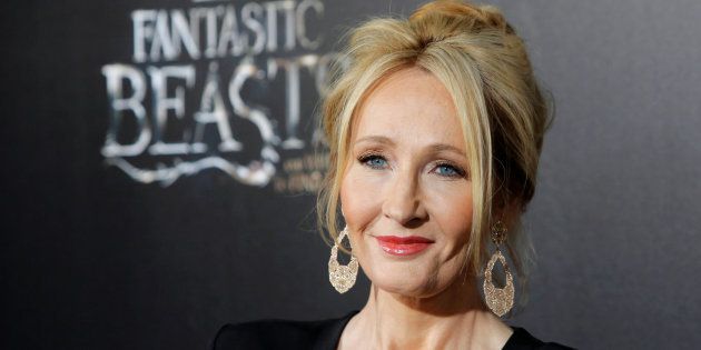 Author J.K. Rowling attends the premiere of