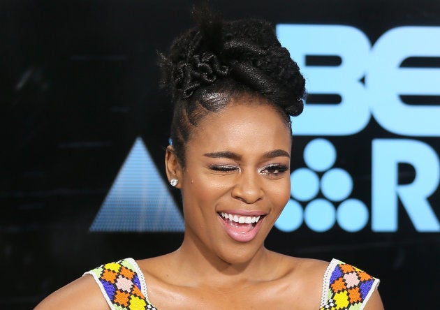 Nomzamo Mbatha at the 2017 BET Awards.