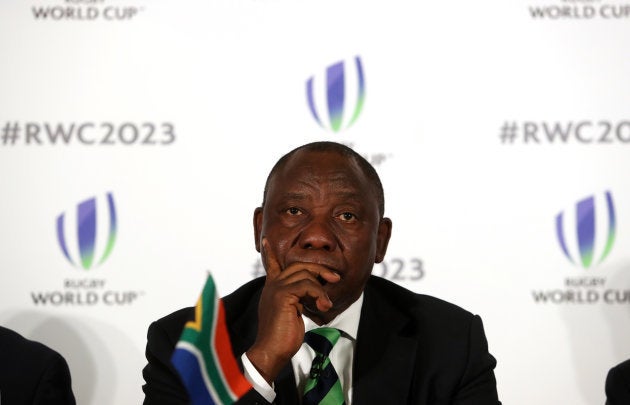 President of Republic of South Africa, Cyril Ramaphosa (Photo by Chris Lee - World Rugby/World Rugby via Getty Images)