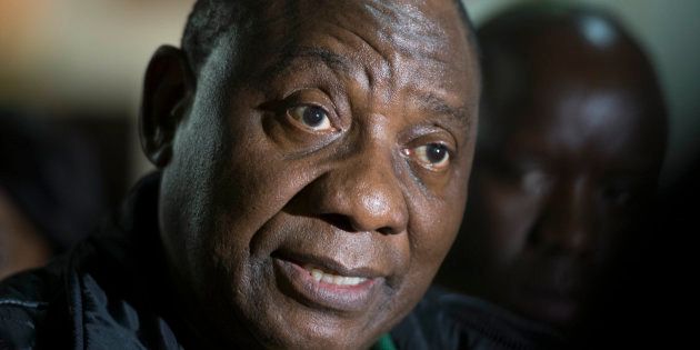 Deputy President Cyril Ramaphosa during the African National Congress [ANC] 5th national policy conference at the Nasrec Expo Centre on July 01, 2017 in Johannesburg, South Africa.