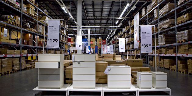 UNITED STATES - JULY 22: Dressers sit on display inside an Ikea store in the Red Hook neighborhood of Brooklyn, New York, U.S., on Wednesday, July 22, 2009. Ikea is the world's largest home-furnishings retailer. (Photo by Daniel Acker/Bloomberg via Getty Images)
