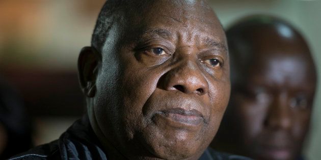 Deputy President Cyril Ramaphosa Photo by Deaan Vivier/Foto24/Gallo Images/Getty Images