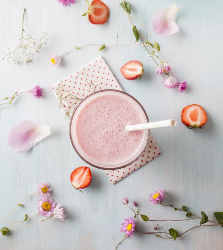Fill your smoothie with carbs (fruit, oats, Weet-Bix) and protein (nuts, milk, yoghurt, protein powder).
