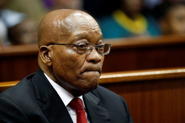 Jacob Zuma in court. April 6, 2018.