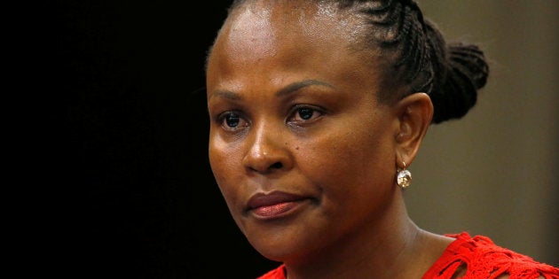 Public Protector Busisiwe Mkhwebane.