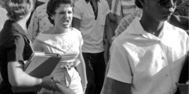 Hazel Bryan and Elizabeth Eckford, Little Rock, Arkansas, September 1957