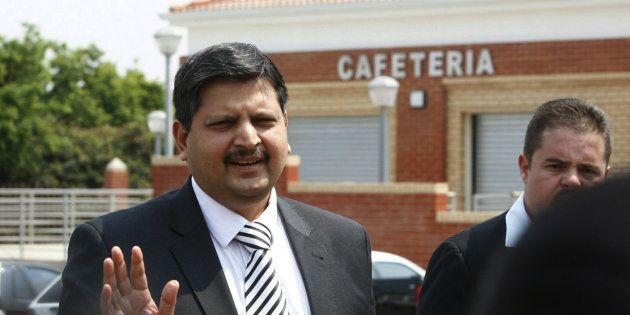 Atul Gupta attends the Randburg Magistrate's court on September 27, 2010 in Johannesburg.
