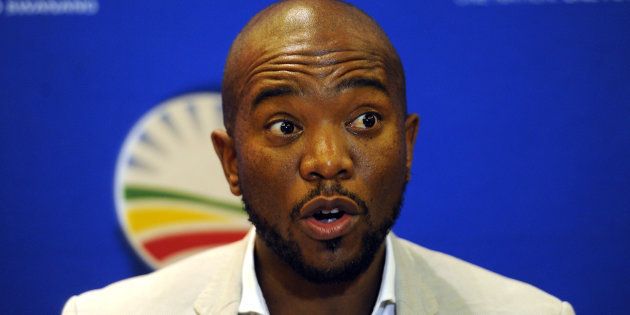 JOHANNESBURG, SOUTH AFRICA â SEPTEMBER 15: Democratic Alliance (DA) leader Mmusi Maimane during the partyâs proposed new presidential handbook reveal in Rosebank on September 15, 2016 in Johannesburg, South Africa. Maimane has released a new proposed cost-cutting presidential handbook which he claims will ensure that whoever occupies the presidency is not given free reign with people's money. (Photo by Gallo Images / Beeld / Felix Dlangamandla)