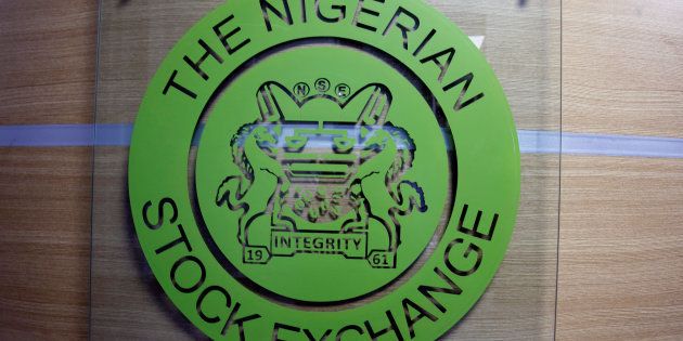 The logo of the Nigerian Stock Exchange is pictured in Lagos, Nigeria November 9, 2016.