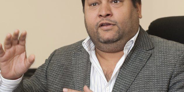 Ajay Gupta during an interview with Business Day in Johannesburg, South Africa on 2 March 2011 regarding his professional relationships.