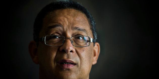 This picture taken on 2 April 2013, shows Robert McBride, the then South African ex-guerilla of the armed wing of the African National Congress (ANC). The South African government on 12 November 2013 nominated an ex-police officer once accused of gun running, drink driving and a deadly anti-apartheid bombing to head the country's police watchdog. The cabinet named former local police chief Robert McBride, 50, to lead the Independent Police Investigative Directorate (IPID), which polices criminal conduct within the force.