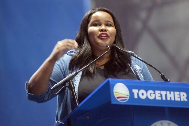 Lindiwe Mazibuko, former parliamentary leader of the DA.