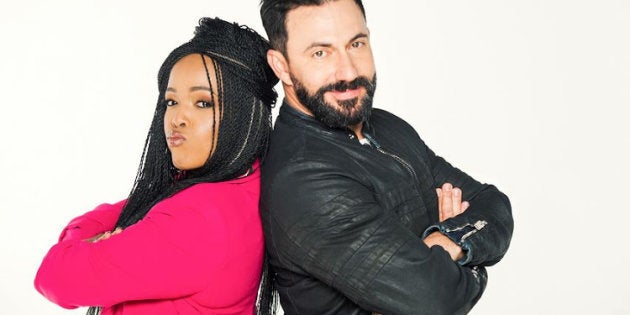 Tumi Morake and Martin Bester.