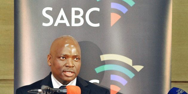 The SABC's Hlaudi Motsoeneng at a briefing on 16 July 2012. Stunning revelations this week into the functioning of the SABC have left South Africans aghast.