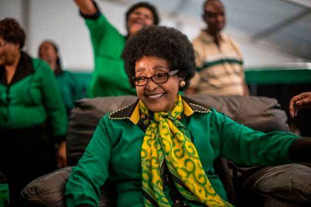 Winnie Madikizela-Mandela.