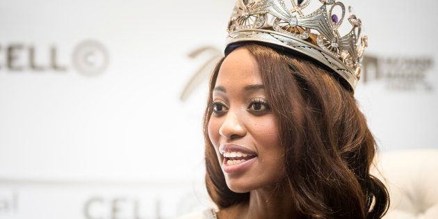 Miss SA Ntandoyenkosi Kunene, a teacher by profession, was there to represent at Miss World 2016.