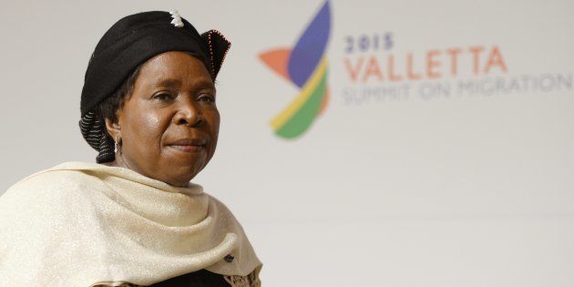African Union Commission Chairperson Nkosazana Dlamini-Zuma.