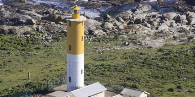 South Head Lighthouse, Saldanha Bay, Western Cape, South Africa.