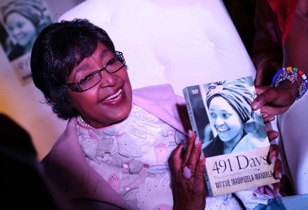 Winnie Madikizela-Mandela during a celebratory event around the release of her book titled 491 Days in Johannesburg August 8, 2013. REUTERS/Siphiwe Sibeko