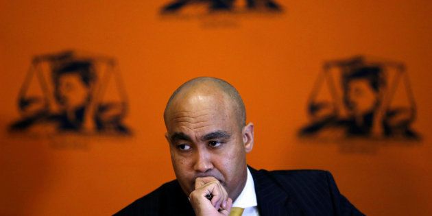 Head of the National Prosecuting Authority, Shaun Abrahams, announcing the dropping of fraud charges against Finance Minister Pravin Gordhan in October.
