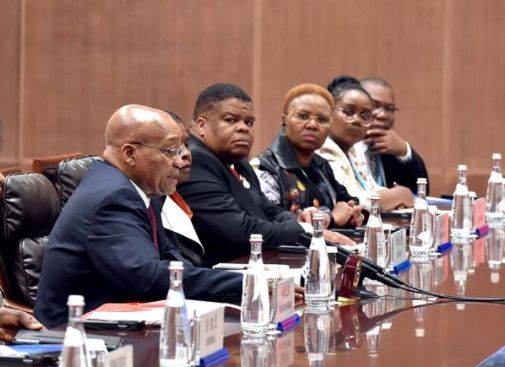 At a bilateral between South Africa and China on the sidelines of the BRICS summit on 4 September 2017.