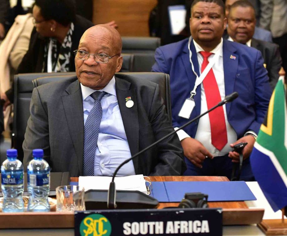 At a SADC summit on 19 August 2017.