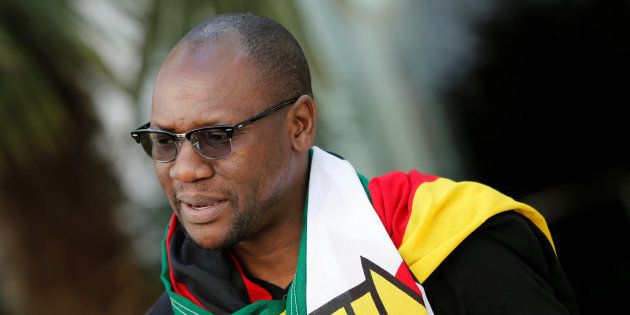 Zimbabwean Pastor Evan Mawarire looks on during his interview with Reuters in Johannesburg, South Africa, July 19, 2016.