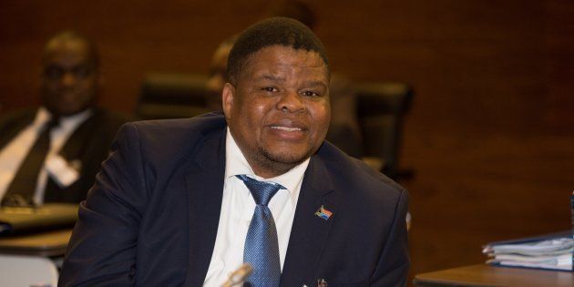 David Mahlobo, Minister of State Security. His department and the police have ramped up the number of court applications to allow the interception of private electronic communications.