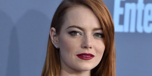 SANTA MONICA, CA - DECEMBER 11: Actress Emma Stone arrives at The 22nd Annual Critics' Choice Awards at Barker Hangar on December 11, 2016 in Santa Monica, California. (Photo by Axelle/Bauer-Griffin/FilmMagic)