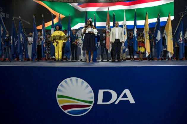 DA officials during their annual congress in Pretoria. April 7, 2018.