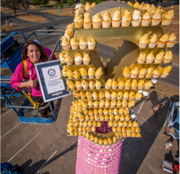 Proudly SA World's Tallest Cupcake Makes It Into Guinness World
