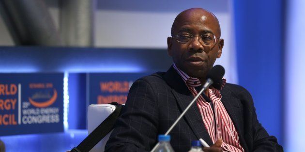 World Energy Council Africa vice-chairman Bonang Mohale speaks at the 23rd World Energy Congress in Istanbul, Turkey last year. (Photo by Sebnem Coskun/Anadolu/Getty Images)