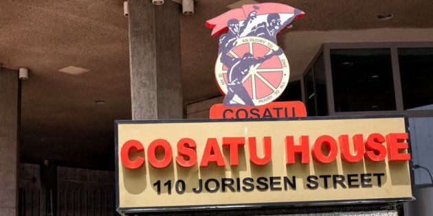 The Cosatu head office in Johannesburg.