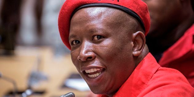 EFF leader Julius Malema.