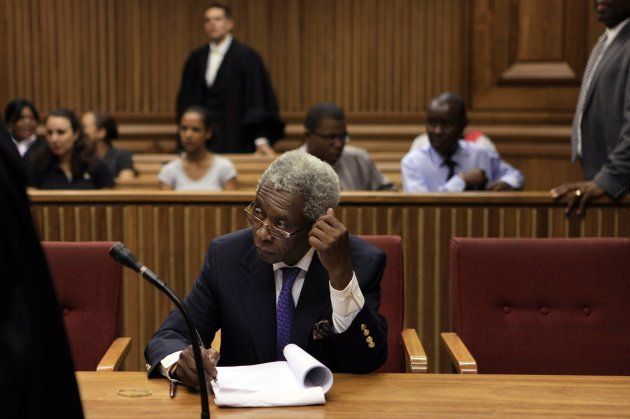 Judge Nkola Motata at the Johannesburg High Court on November 29, 2010 where he was denied leave to appeal his conviction for drunken driving.