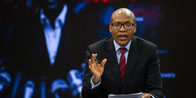 The New Age and ANN7 proprietor Mzwanele Manyi during the announcement on the shareholding of his company Lodidox on August 30, 2017, in Johannesburg, South Africa.