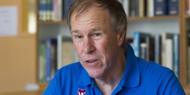 Tim Noakes during an interview about the Noakes eating plan, or Banting diet, in September 2015.