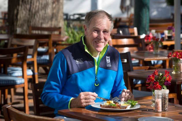 CAPE TOWN, SOUTH AFRICA - AUGUST 10: Tim Noakes, a South African scientist and an emeritus professor in the Division of Exercise Science and Sports Medicine at the University of Cape Town, eats breakfast at his favorite restaurant at Alphen House on August 10, 2016 in Constantia, outside Cape Town, South Africa. (Photo by Per-Anders Pettersson/Getty Images)