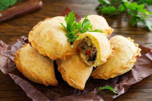 empanadas - Argentine fried meat pies.