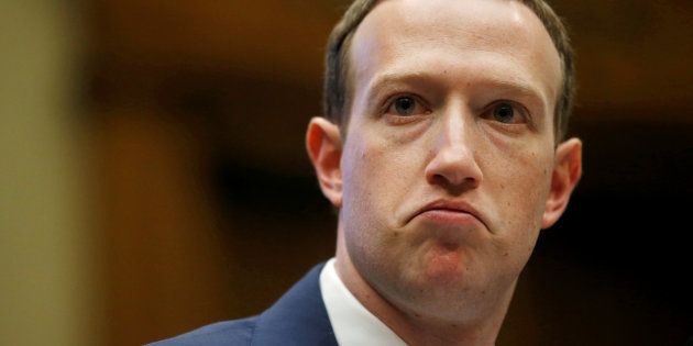 Facebook CEO Mark Zuckerberg testifies before U.S. lawmakers on Capitol Hill in Washington, D.C. April 11, 2018.